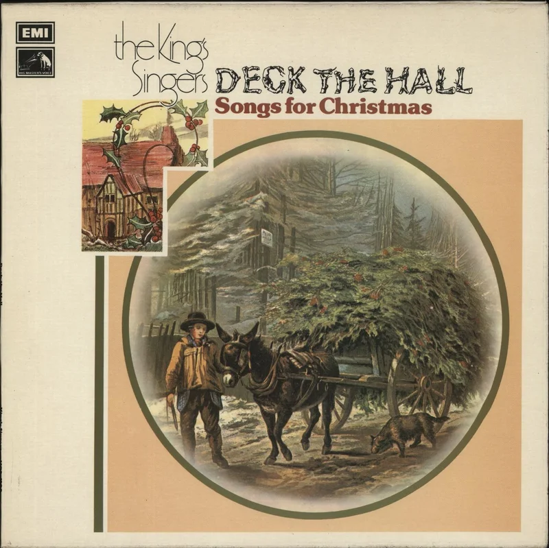 The King's Singers Deck The Hall UK Vinyl LP