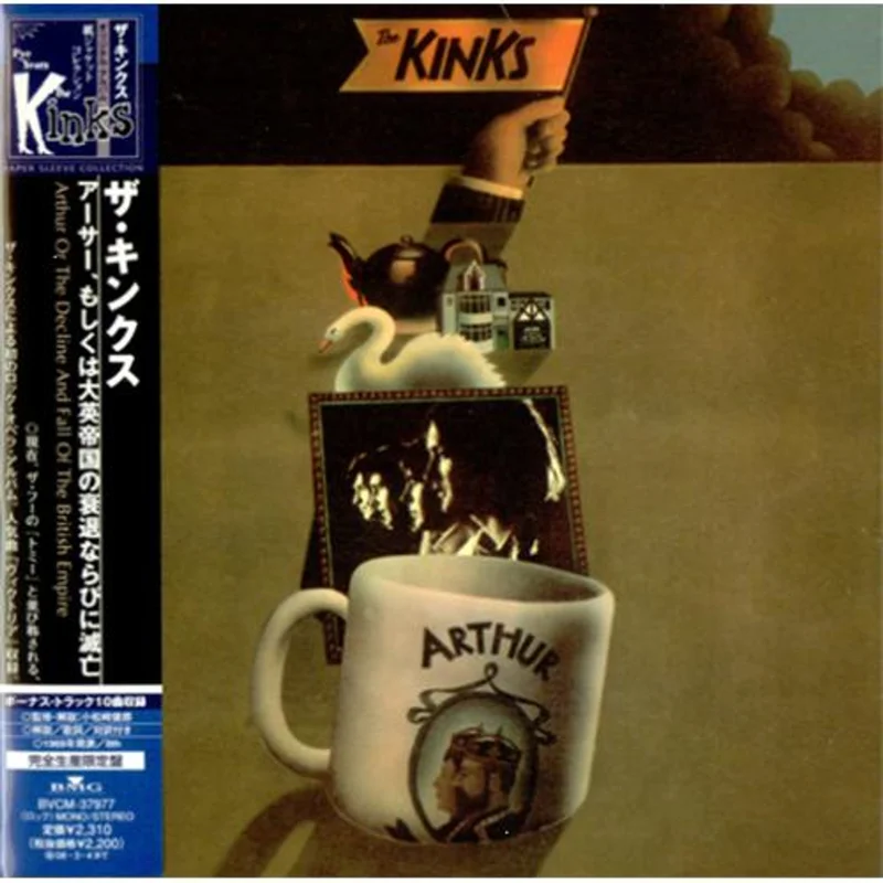 The Kinks Arthur Or The Decline And Fall Of The British Empire Japanese CD album