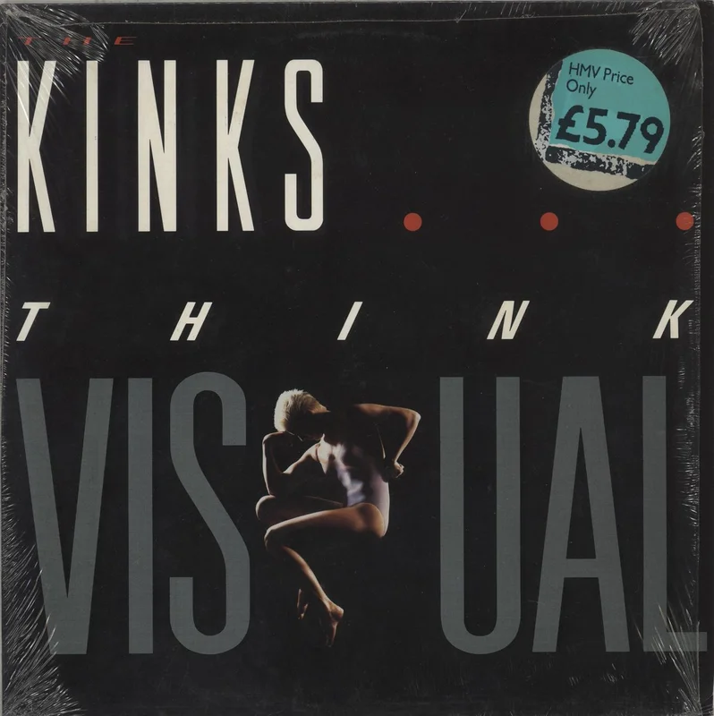 The Kinks Think Visual - Shrink UK Vinyl LP