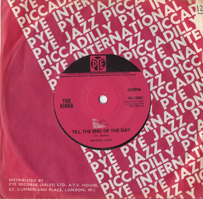 The Kinks Till The End Of The Day UK 7" vinyl