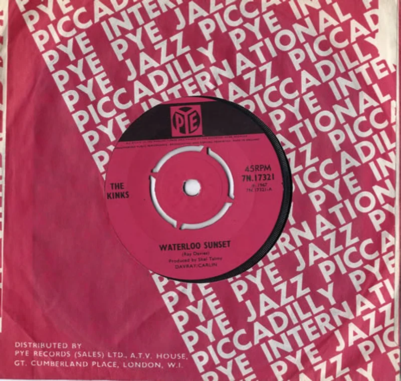 The Kinks Waterloo Sunset - 4pr UK 7" vinyl