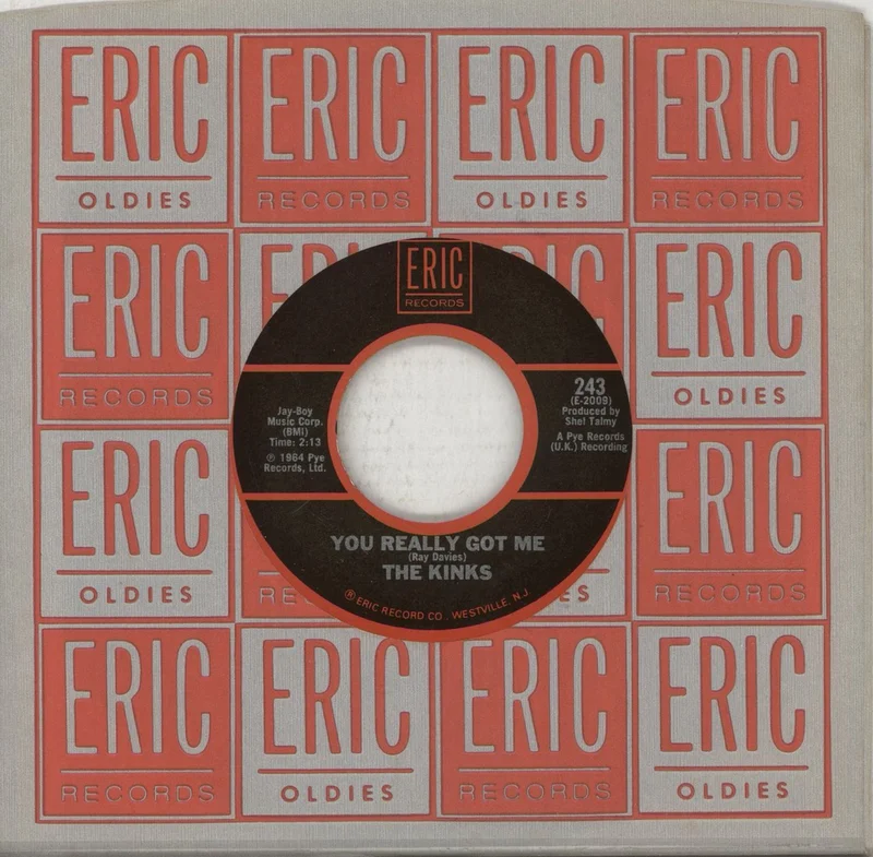 The Kinks You Really Got Me UK 7" vinyl