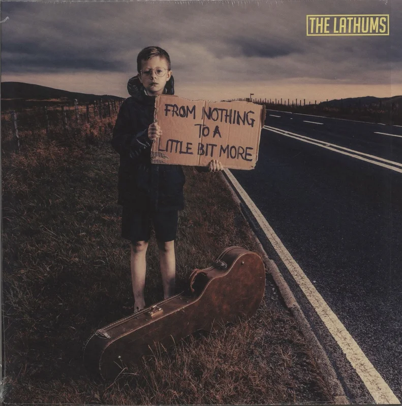 The Lathums From Nothing To A Little Bit More - Yellow Vinyl - Autographed Print UK 2-LP vinyl set
