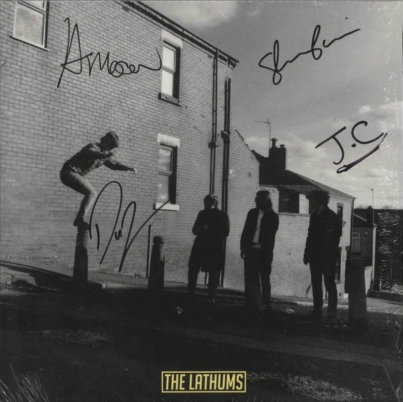 The Lathums How Beautiful Life Can Be - Yellow Vinyl + Autographed UK Vinyl LP