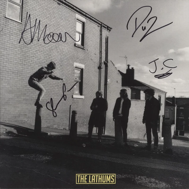 The Lathums How Beautiful Life Can Be - Zoetrope - Autographed UK Picture disc LP