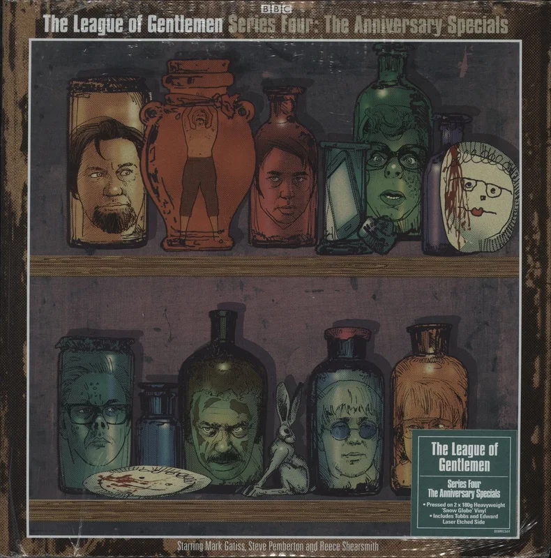 The League Of Gentlemen (Comedy) Series Four: The Anniversary Specials - 180 Gram Snow Globe Vinyl - Sealed UK 2-LP vinyl set