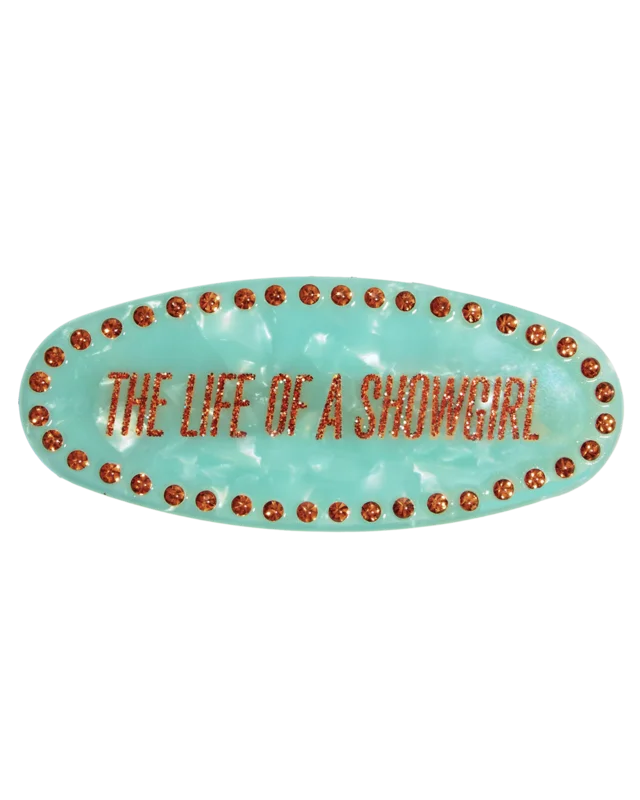The Life of a Showgirl Barrette