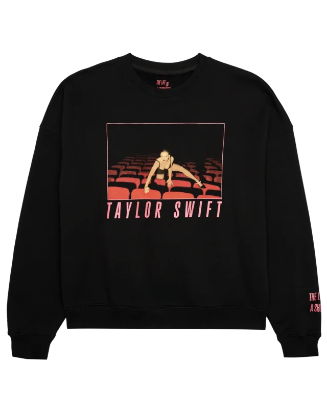The Life of a Showgirl It's Frightening Black Crewneck Sweatshirt