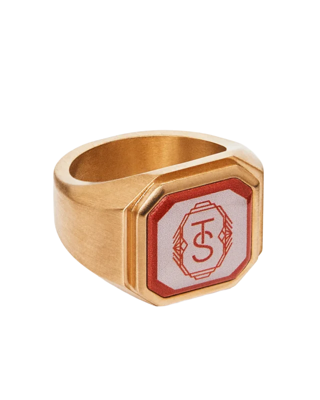 The Life of a Showgirl Signet Ring