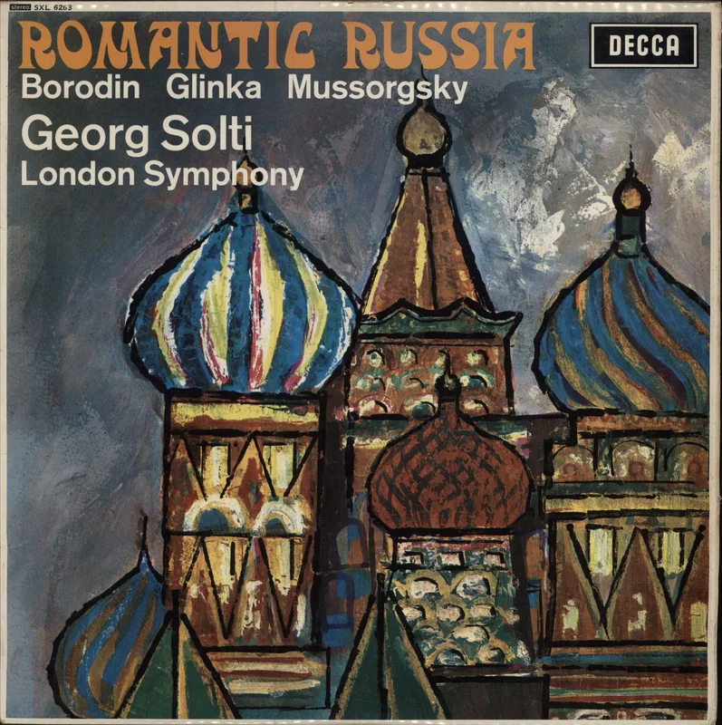 The London Symphony Orchestra Romantic Russia UK Vinyl LP