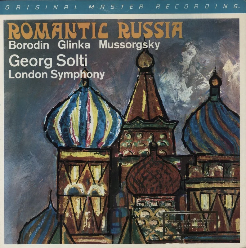 The London Symphony Orchestra Romantic Russia US Promo Vinyl LP