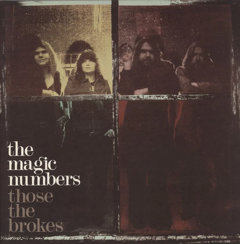 The Magic Numbers Those The Brokes - Promo Sticker UK Promo 2-LP vinyl set