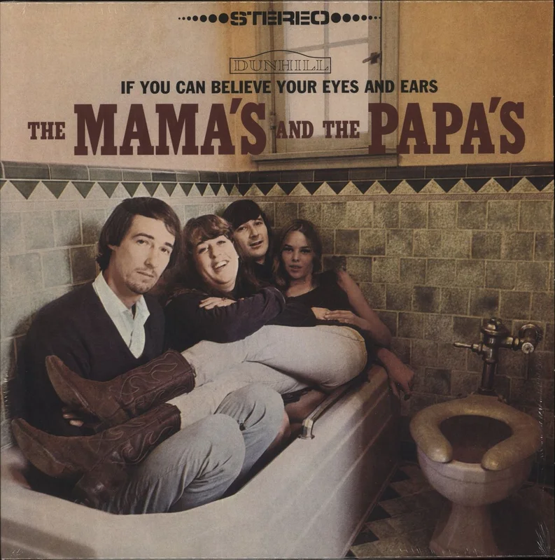 The Mama's And The Papa's If You Can Believe Your Eyes And Ears - Yellow Vinyl US Vinyl LP
