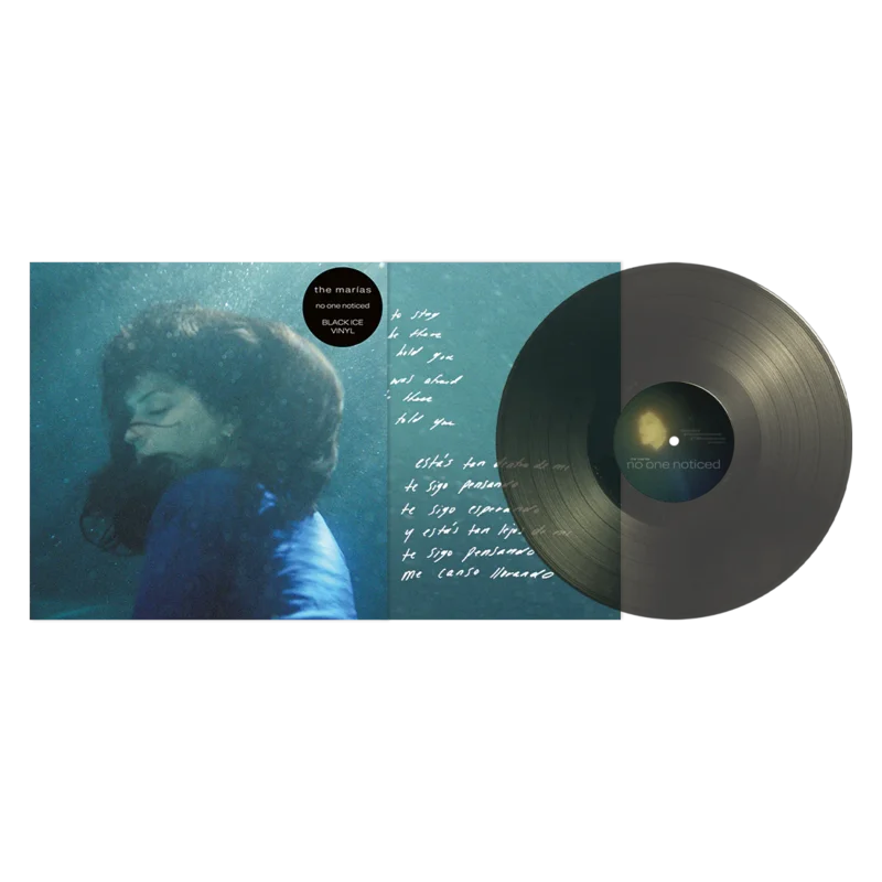 The Maras - No One Noticed - Black Ice Vinyl - 10"