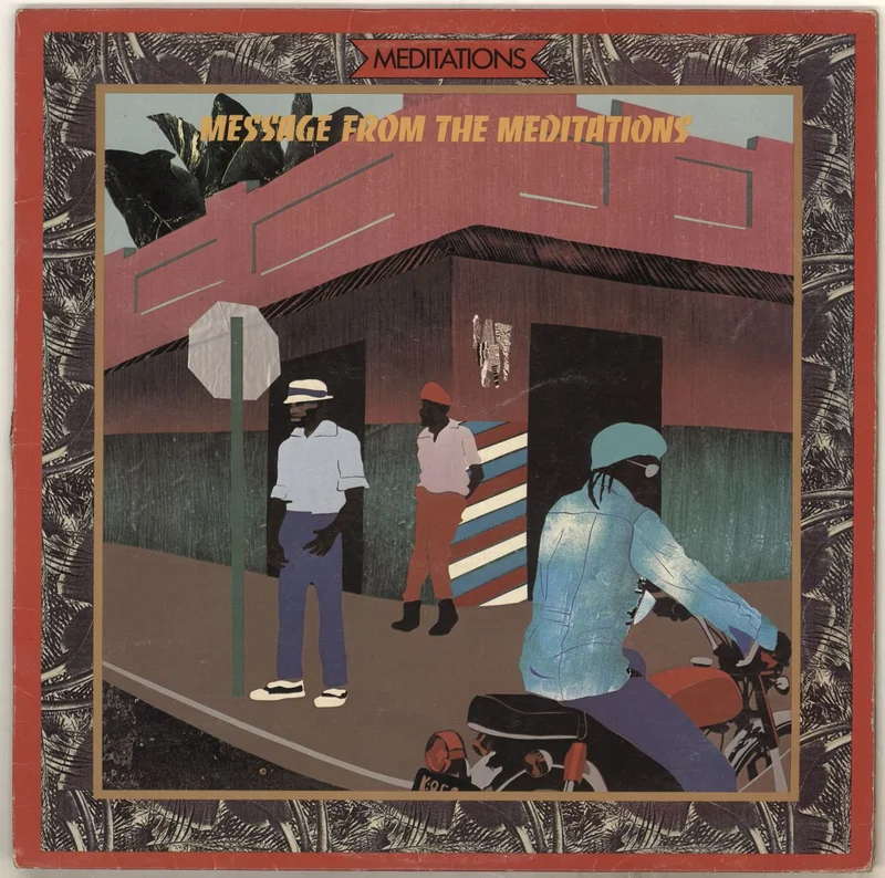 The Meditations Message From The Meditations UK Vinyl LP