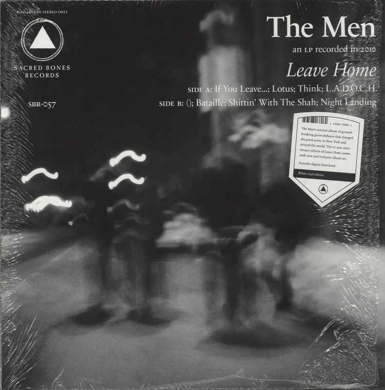 The Men (Punk) Leave Home - White Vinyl US Vinyl LP