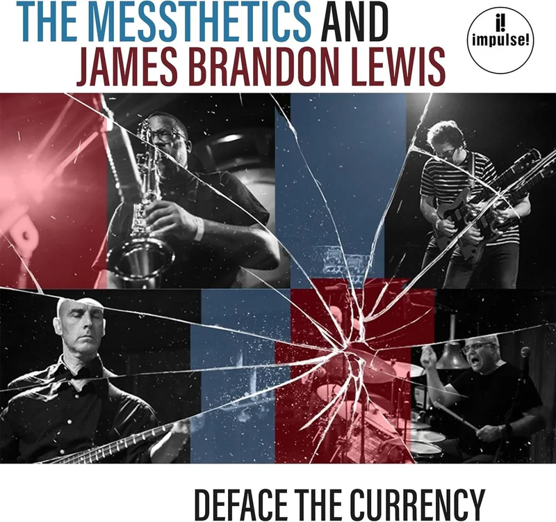The Messthetics And James Brandon Lewis Deface The Currency - Black Vinyl - Sealed UK Vinyl LP