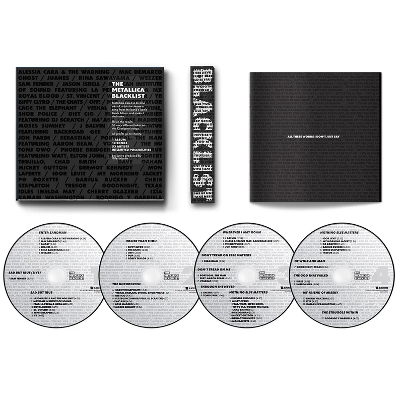 The Metallica Blacklist: 4CD