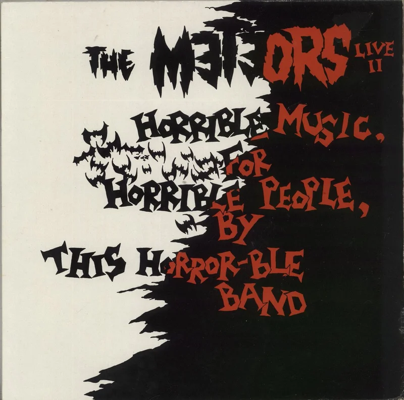 The Meteors (80s) Live II - EX UK Vinyl LP