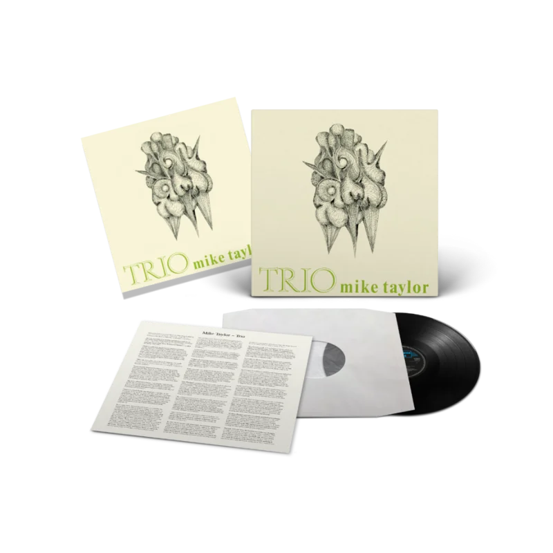 The Mike Taylor Trio: Trio - 1P + 12" x 12" Album Cover Art Card Bundle