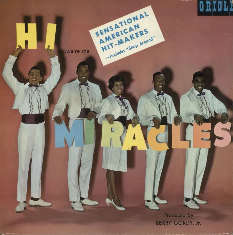 The Miracles Hi We're The Miracles UK Vinyl LP