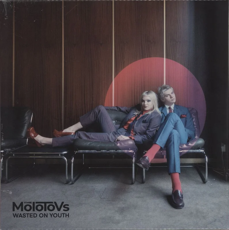 The Molotovs Wasted On Youth - Blue Vinyl + Autographed Art Print - Sealed UK Vinyl LP
