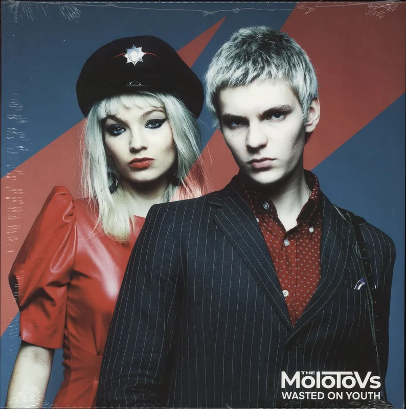 The Molotovs Wasted On Youth - Red Vinyl + Alternate Artwork - Sealed UK Vinyl LP