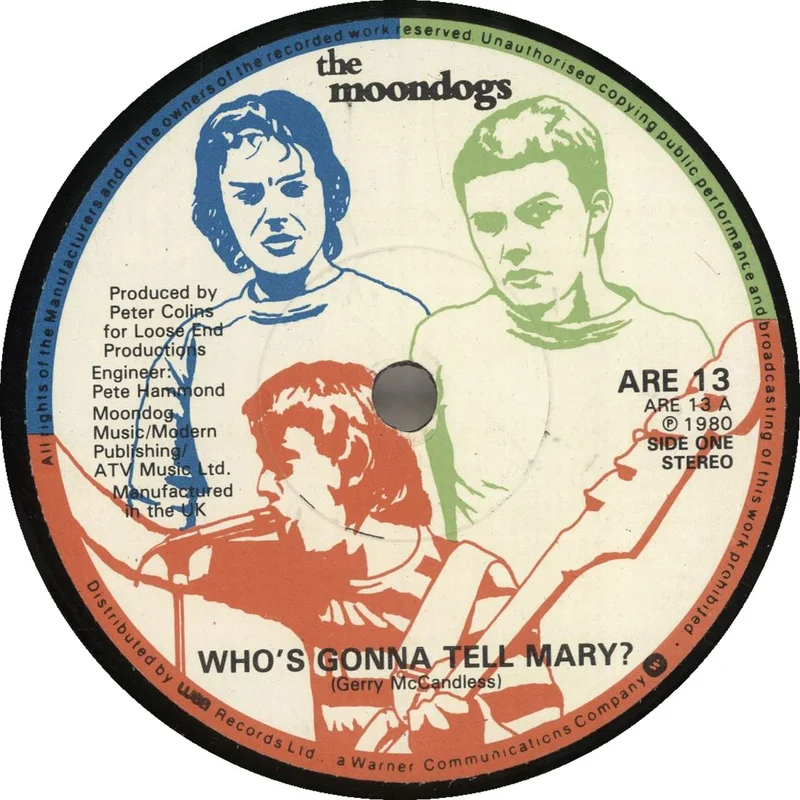 The Moondogs Who's Gonna Tell Mary? UK 7" vinyl