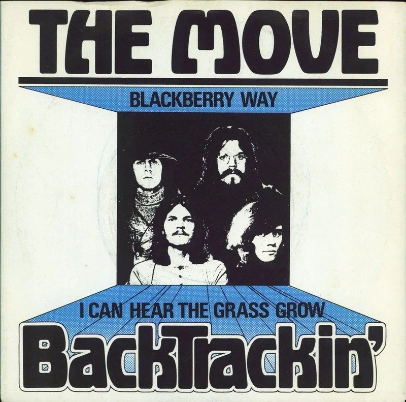 The Move Blackberry Way / I Can Hear The Grass Grow UK 7" vinyl