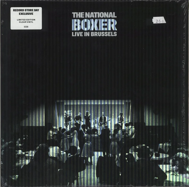 The National Boxer [Live In Brussels] - Clear Vinyl - RSD18 US Vinyl LP