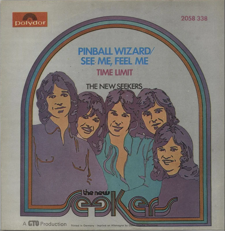 The New Seekers Pinball Wizard / See Me, Feel Me German 7" vinyl