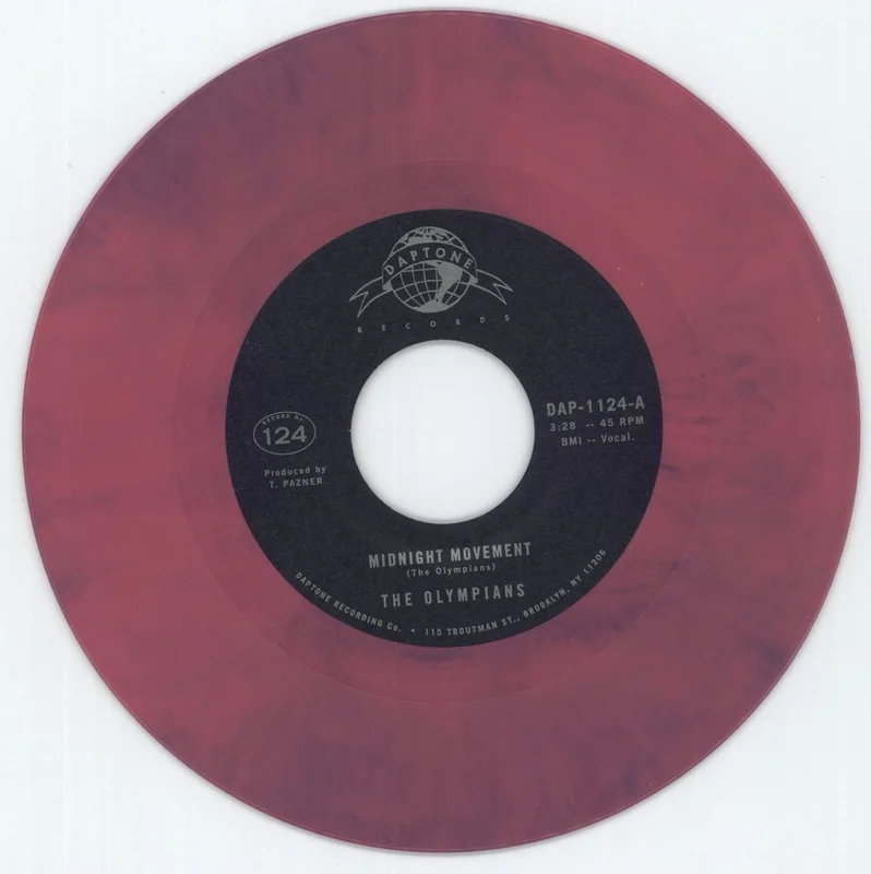 The Olympians Midnight Movement - Random Colour Vinyl US 7" vinyl
