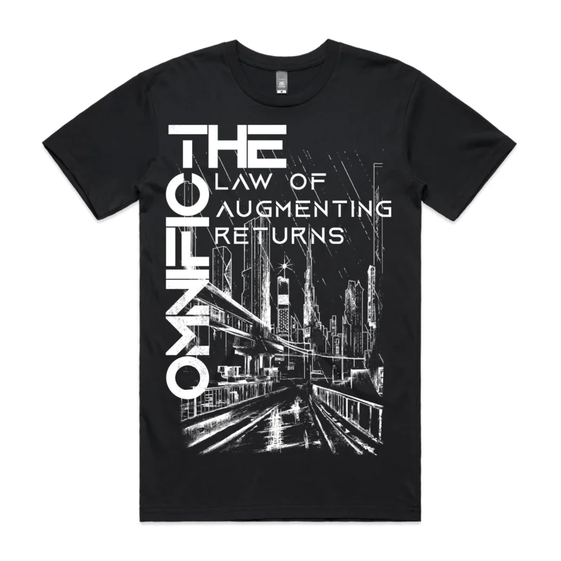 The Omnific  The Law of Augmenting Returns - Stencil [T-Shirt]