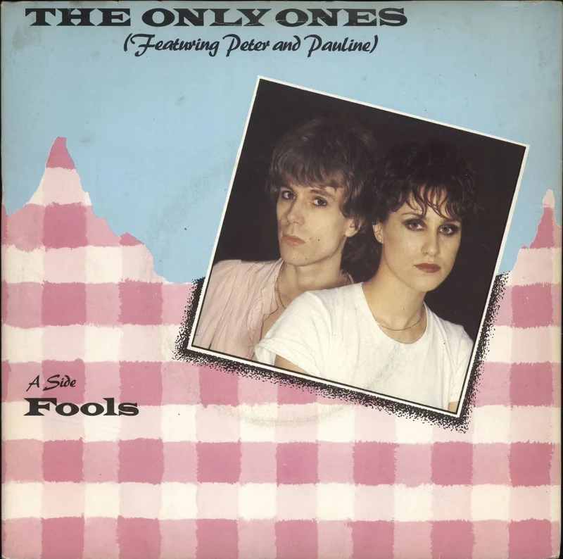 The Only Ones Fools UK 7" vinyl