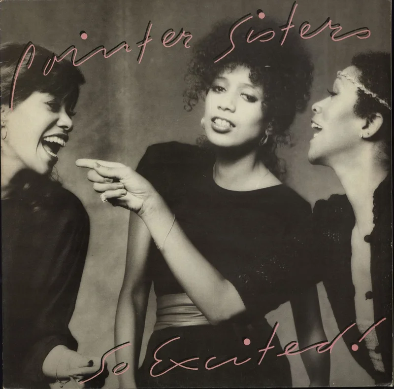 The Pointer Sisters So Excited UK Vinyl LP