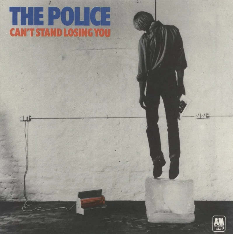 The Police Can't Stand Losing You - Red - P/S UK 7" vinyl