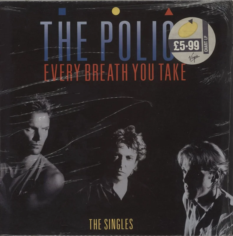 The Police Every Breath You Take - shrink UK Vinyl LP