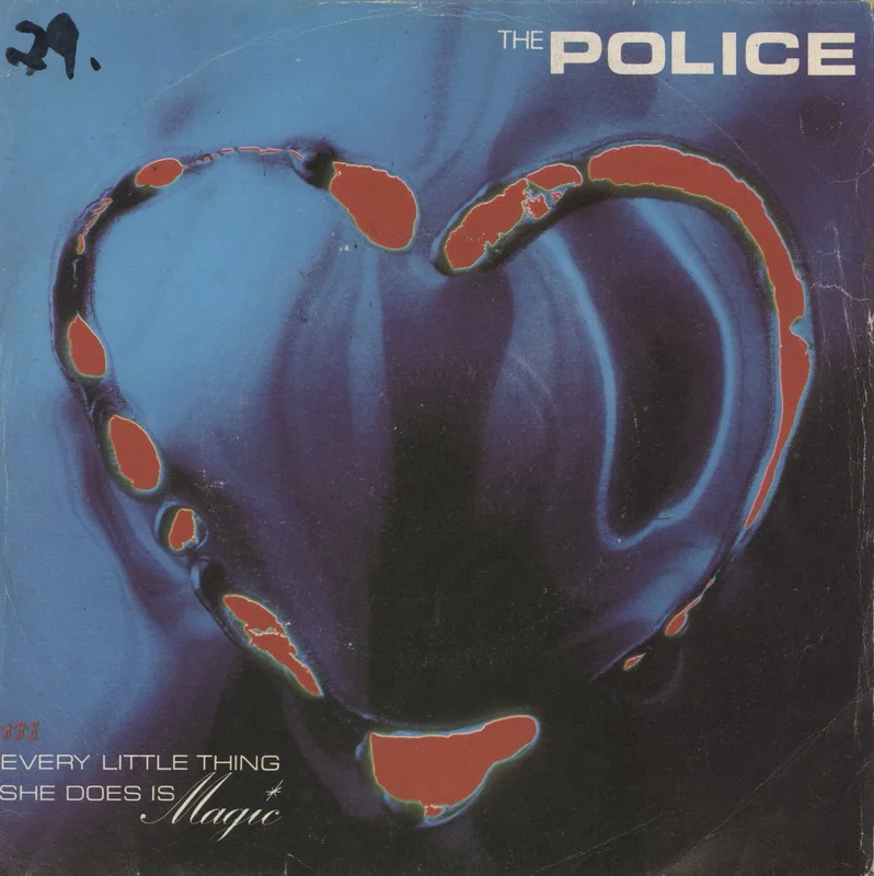 The Police Every Little Thing She Does Is Magic Italian 7" vinyl