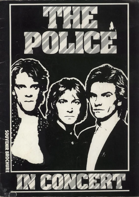 The Police In Concert - VG UK Tour programme