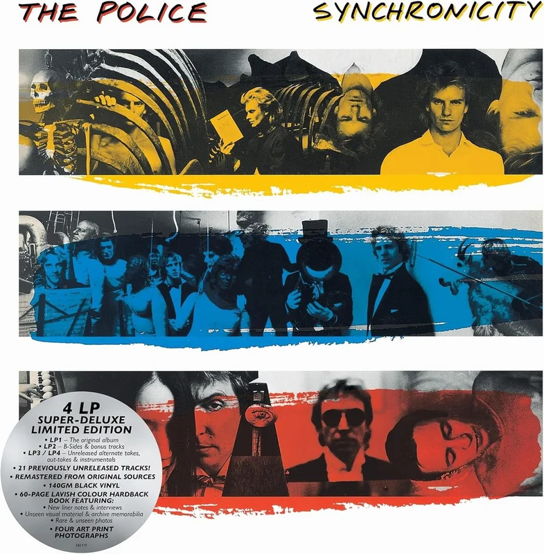 The Police Synchronicity - Super Deluxe Edition 4-LP Box Set - Remastered - EX - Sealed UK 4-LP vinyl set