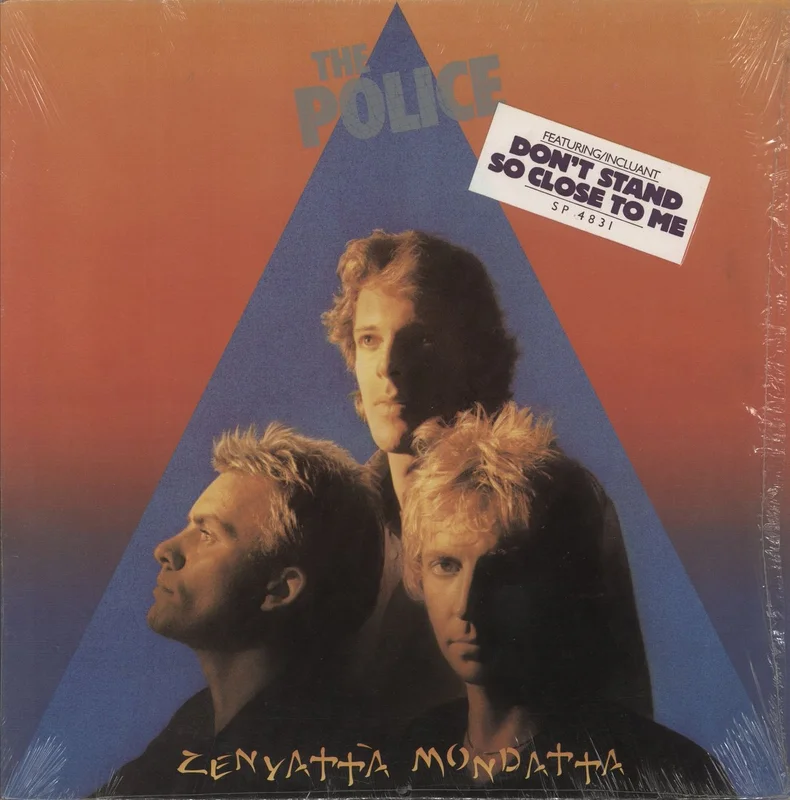 The Police Zenyatta Mondatta - Shrink Canadian Vinyl LP