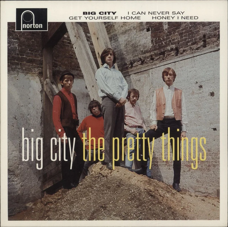 The Pretty Things Big City US 7" vinyl
