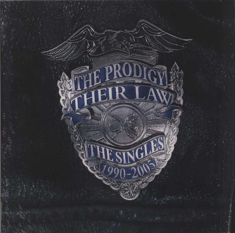 The Prodigy Their Law: The Singles 1990-2005 - Shrink UK 2-LP vinyl set