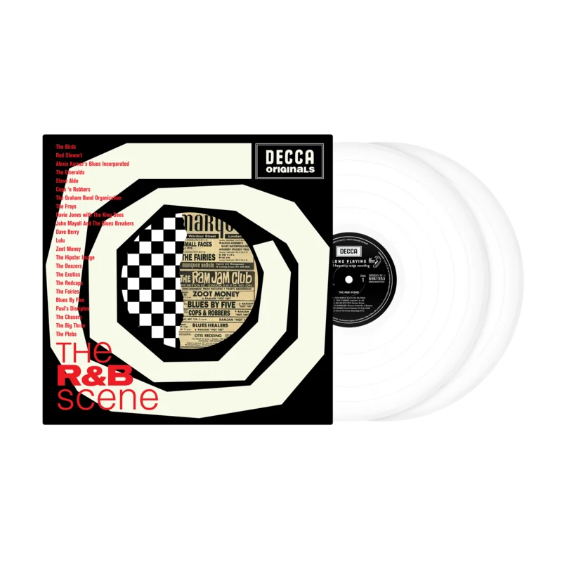 The R&B Scene: White Vinyl 2LP