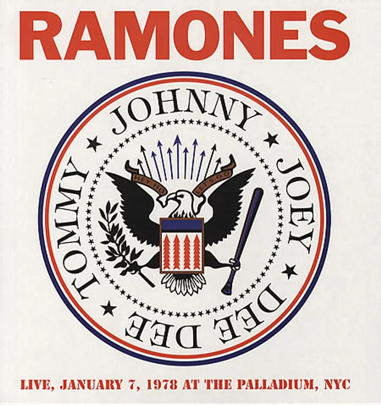 The Ramones Live, January 7, 1978 At The Palladium, NYC Italian 2-LP vinyl set