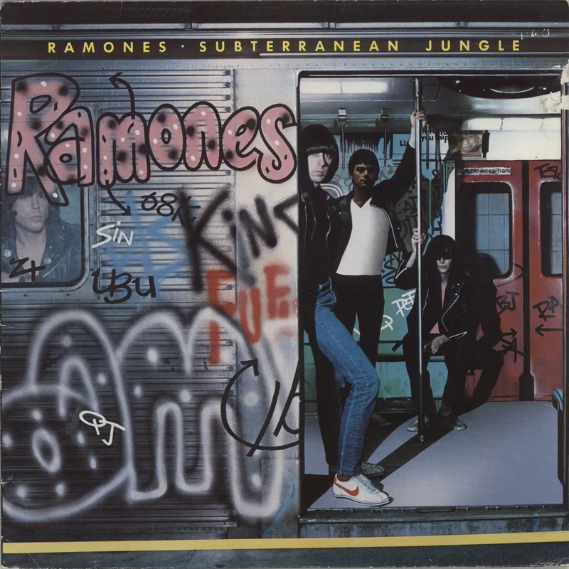 The Ramones Subterranean Jungle - VG Sleeve - Promo-Stamped German Promo Vinyl LP
