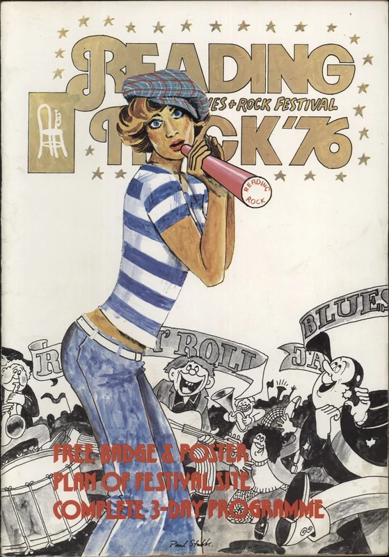 The Reading Festival Reading Rock '76 - EX UK Tour programme