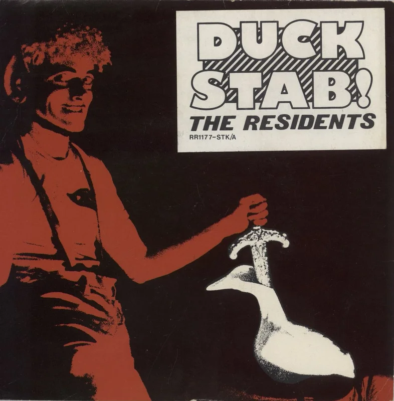The Residents Duck Stab! + Hype Sticker US 7" vinyl