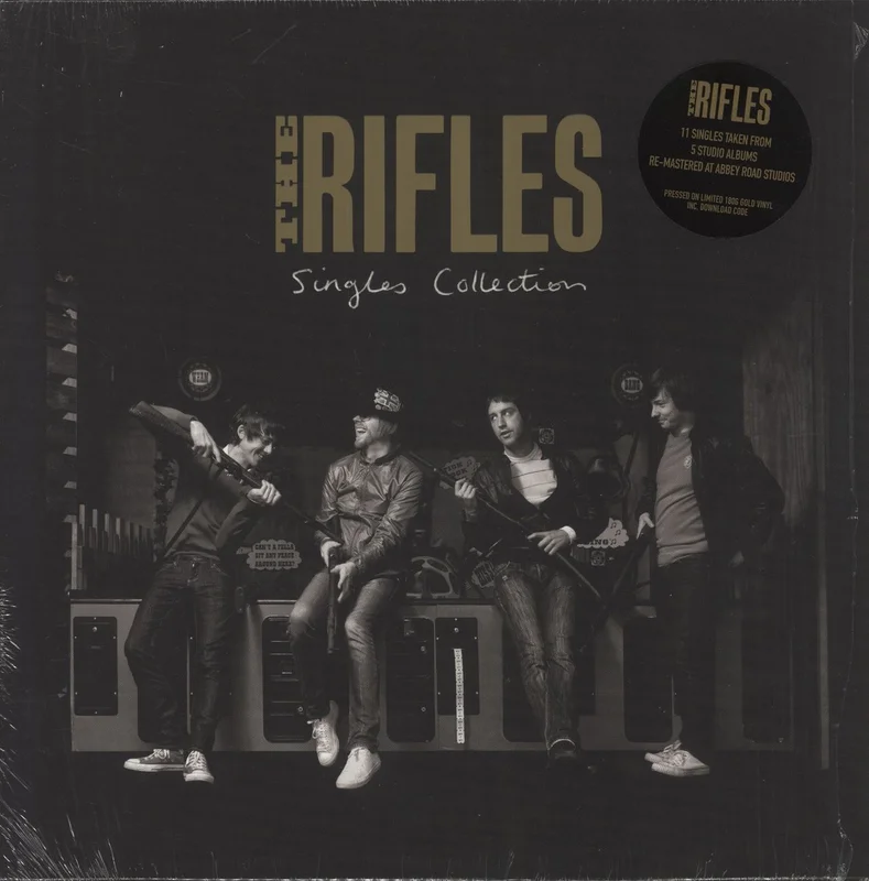 The Rifles Singles Collection - Gold Vinyl UK Vinyl LP
