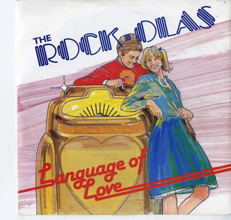 The Rock-Olas Language Of Love UK 7" vinyl